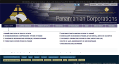 Desktop Screenshot of panamaniancorporations.com